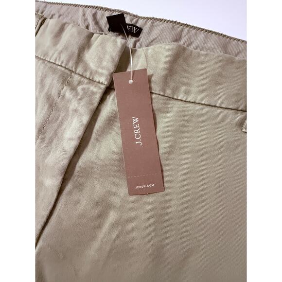 NWT J.Crew Women’s Olive Green Chino Shorts – Size 8 - Picture 3 of 5